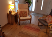 Therapy room for 1:1 or couples work
