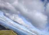 Feeling on top of the world.