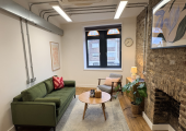 My therapy room in central Brixton