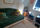My counselling room at Francis Street