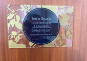 Door sign to the therapy room