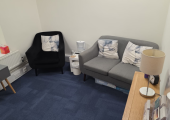 Alternative view of therapy room