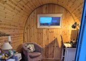 Therapy pod inside