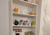 Creative materials in my therapy room