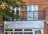 The front of the office