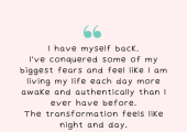 Client testimonial