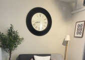 Cosy and private therapy room
