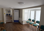 Comfortable waiting area