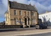 Bridge Chambers, where the counselling office is (outside of the building)