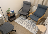 The therapy room