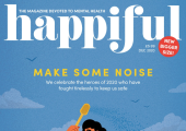Feature in Happiful magazine discussing mental health and psychological wellbeing.