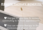 Remote Therapy Benefits