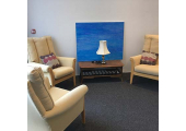 One of the therapy rooms