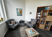 Accessible, and private therapy room. 