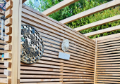 Outdoor space for bright crisp days