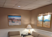Relaxing waiting room