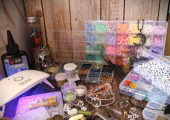 Jewellery making to create talismans which can make help us be more aware and remind us of new perspectives. 