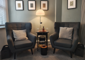 My counselling room in Surbiton