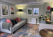 A calm, plant-filled space that you can feel secure and comfortable