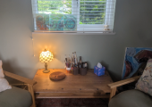A calm space for talking