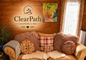Claire Kelly - Counselling room, Street, near Glastonbury, Somerset