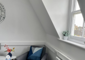 Therapy room at Nilima Choudhury Therapy, Clapham North, South London