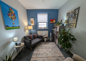 In person therapy space