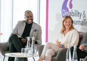 Jordan Jarrett-Bryan & Angie Alderman, News International Disability Panel Speaker 