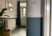 The therapy room entrance