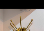 Therapy room with coat hangers for depression and anxiety