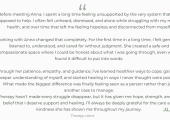 Client testimonial