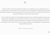 Supervision testimonial
