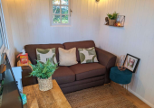 A quiet, confidential space used only for counselling