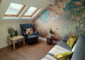 The therapy room I use in Whitley Bay on Mondays