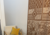 This is a picture of our comfortable therapy room.