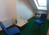 The Mounts Bay room in the Centre, Newlyn.