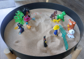 Sand tray work