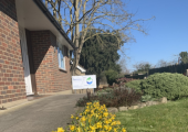 Pleasant setting with parking available