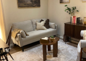A comfortable, private space at Stories Therapy. 