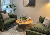A calm, welcoming and private space. 