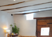 The therapy room, new converted from a barn on our land.