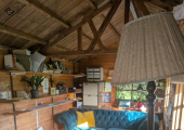 Inside the cabin