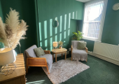Private therapy room at Frederick House, Nantwich