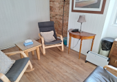 My consulting room at the Wellbeing Clinic