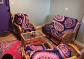 Counselling room at Moods Holistic Counselling