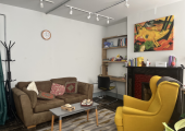 Therapy room at Bank Street (Sheffield