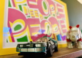 I describe EMDR as a time machine. Naturally, a Lego DeLorean helps to articulate this point!