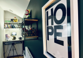 A message of hope...And a shelf of nurture, protection and wisdom for my inner child