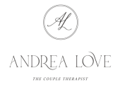 This is an image of the logo for Andrea Love, The Couple Therapist