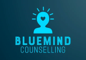 Bluemind counselling branding logo